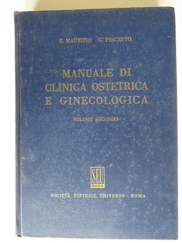 Manuale clinica ostetrica e - manuale, di