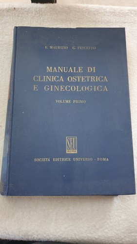 Manuale clinica ostetrica e - manuale, di