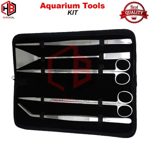 Kit attrezzi acquario pinzette - acquario,